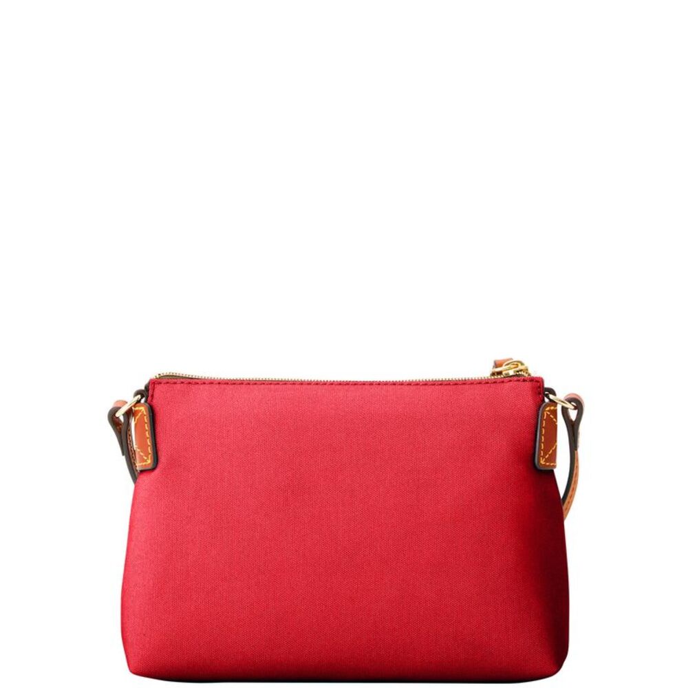 Dooney & Bourke Nylon Crossbody Pouchette Shoulder Bag - Red - Picture 4 of 4